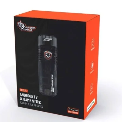 Porodo Gaming Android TV - Game Stick 2GB+16GB - Black